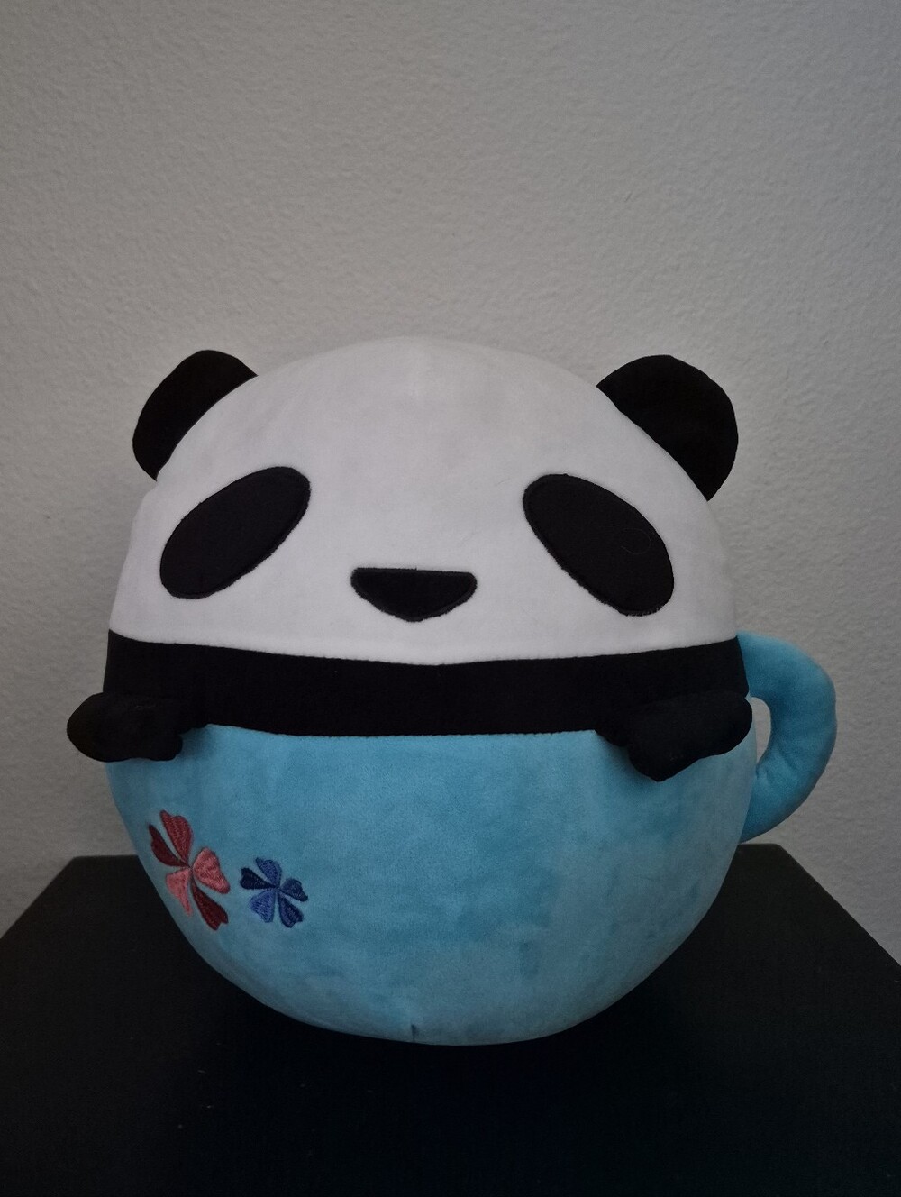 Panda in Blue Teacup Plush 12" Fuwa Mug Cup Animal Series